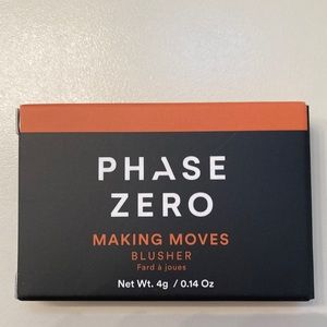NWT Phase Zero blusher